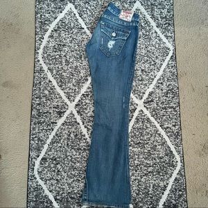 true religion blue jeans size 26